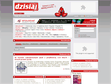 Tablet Screenshot of edzisiaj.pl
